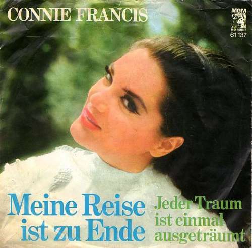 Cover Connie Francis - Meine Reise Ist Zu Ende (7, Single) Schallplatten Ankauf