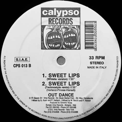 Cover Sweet Lips Schallplatten Ankauf