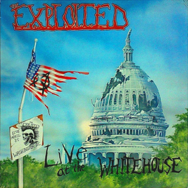 Cover The Exploited - Live At The Whitehouse (LP, Album) Schallplatten Ankauf