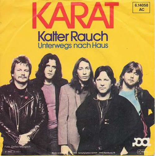 Cover Karat - Kalter Rauch (7, Single) Schallplatten Ankauf