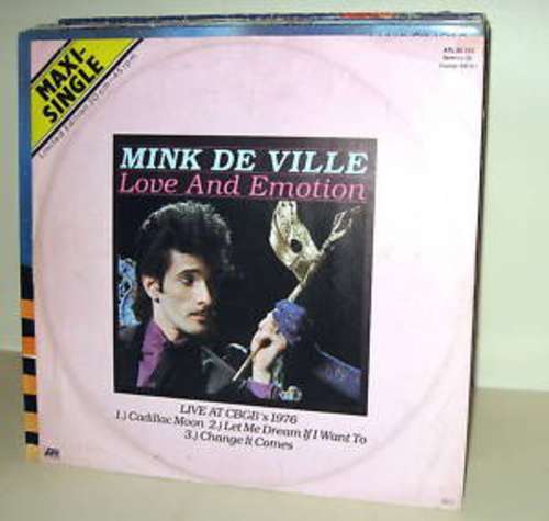Cover Mink DeVille - Love And Emotion (12, Ltd) Schallplatten Ankauf