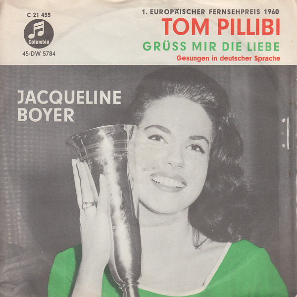 Cover Jacqueline Boyer - Tom Pillibi (Gesungen In Deutscher Sprache) (7, Single, Mono) Schallplatten Ankauf