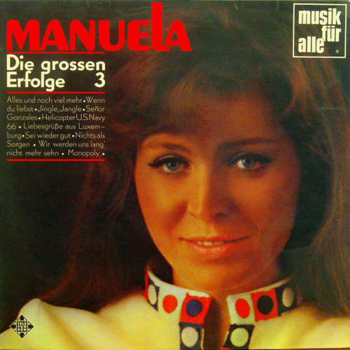 Cover Manuela (5) - Die Großen Erfolge 3 (LP, Comp) Schallplatten Ankauf