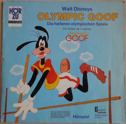 Cover Heinrich Riethmüller - Walt Disneys Olympic Goof (LP, Album, Gat) Schallplatten Ankauf