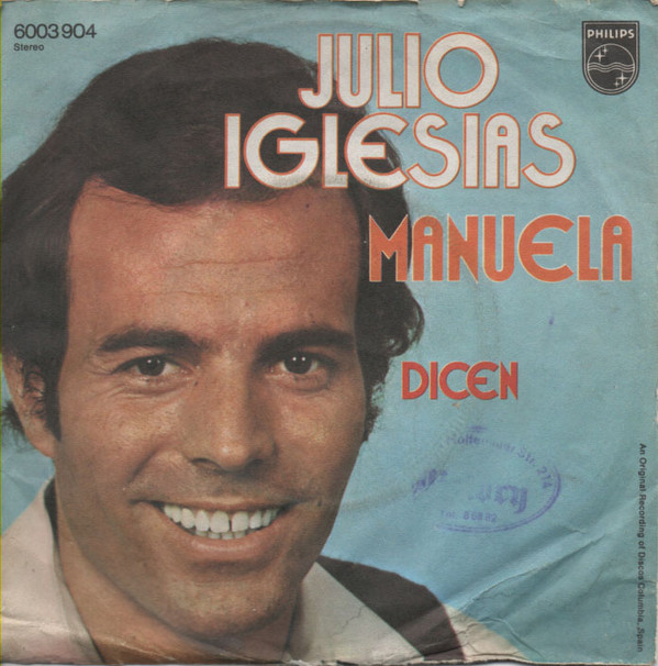 Cover Julio Iglesias - Manuela (7) Schallplatten Ankauf