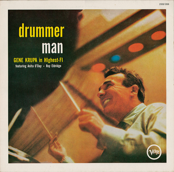Cover Gene Krupa - Drummer Man (LP, Album, RE) Schallplatten Ankauf