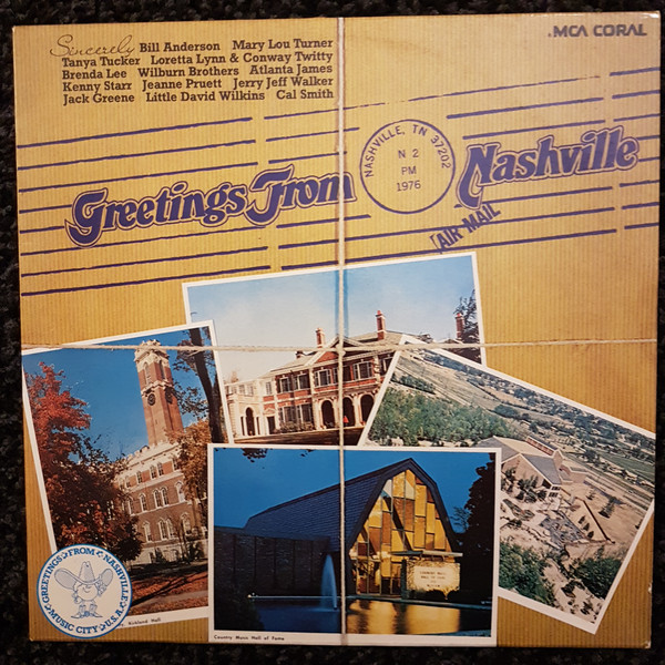 Bild Various - Greetings From Nashville (LP, Comp) Schallplatten Ankauf