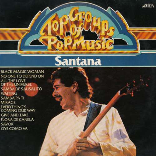 Cover Santana - Top Groups Of Pop Music: Santana (LP, Comp) Schallplatten Ankauf