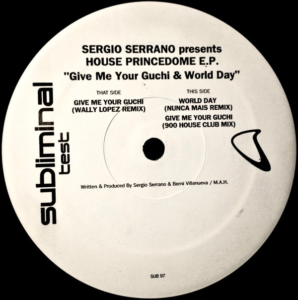 Cover Sergio Serrano - House Princedome EP (12, EP, Promo, TP) Schallplatten Ankauf