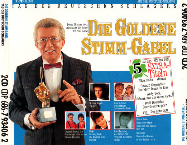 Cover Various - Die Goldene Stimmgabel - Tag Des Deutschen Schlagers (2xCD, Comp) Schallplatten Ankauf