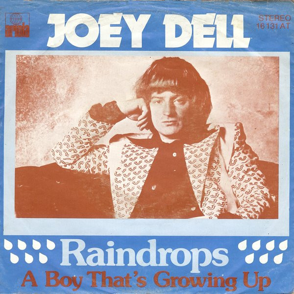 Cover Joey Dell - Raindrops (7, Single) Schallplatten Ankauf