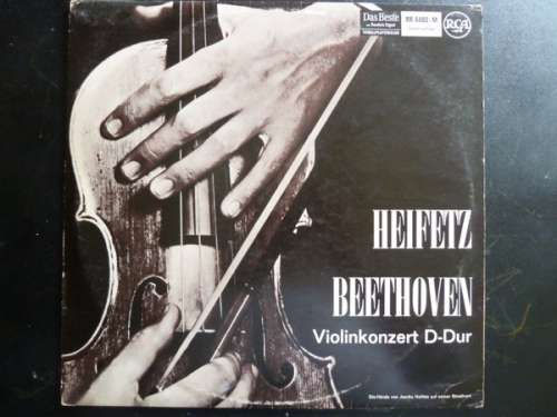 Cover Beethoven*, Heifetz* • Munch*, Boston Symphony Orchestra - Violin Concerto (In D) (LP) Schallplatten Ankauf