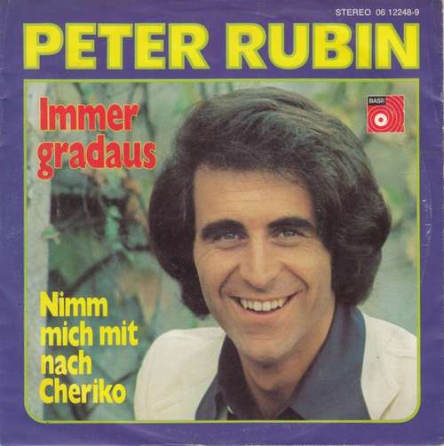 Cover Peter Rubin - Immer Gradaus (7, Single) Schallplatten Ankauf