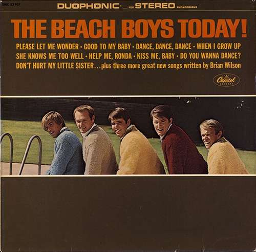 Cover The Beach Boys - The Beach Boys Today! (LP, Album) Schallplatten Ankauf