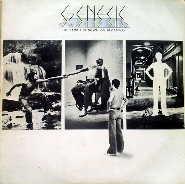 Cover Genesis - The Lamb Lies Down On Broadway (2xLP, Album, Gat) Schallplatten Ankauf