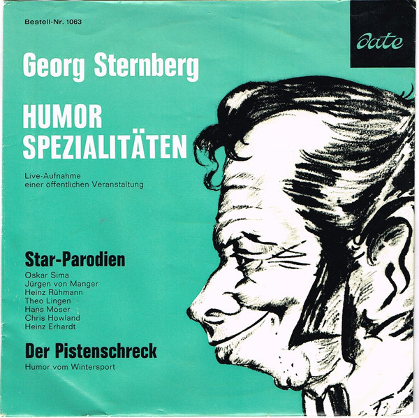 Cover Georg Sternberg - Humor Spezialitäten (7, EP) Schallplatten Ankauf