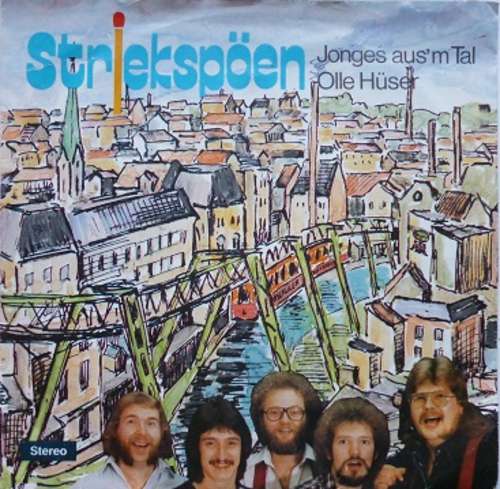 Cover Striekspöen - Jonges Aus'm Tal / Olle Hüser (7, Single) Schallplatten Ankauf