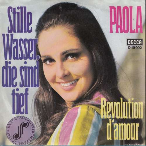 Cover Paola (2) - Stille Wasser, Die Sind Tief (7, Single) Schallplatten Ankauf