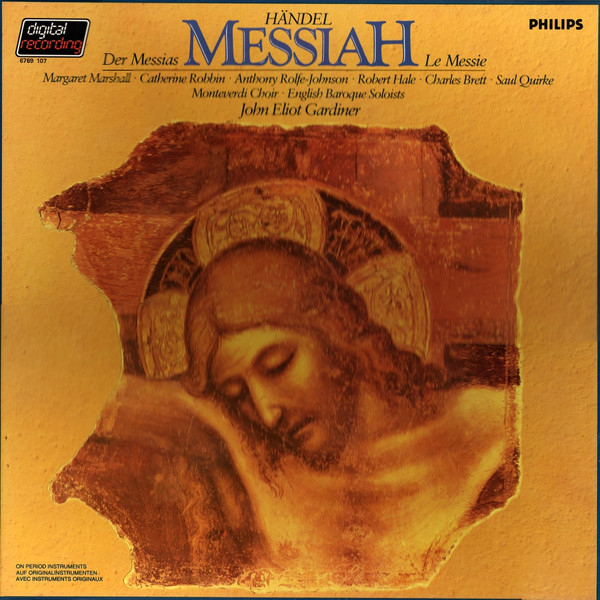 Cover Monteverdi Choir*, English Baroque Soloists* Conducted By John Eliot Gardiner, Händel* - Messiah (Box, Album + 3xLP, Album) Schallplatten Ankauf