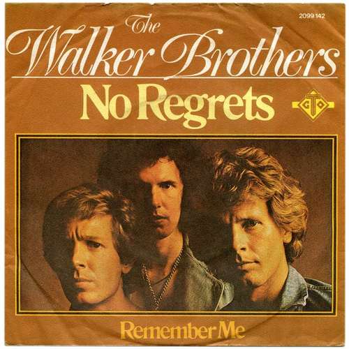 Cover The Walker Brothers - No Regrets (7, Single) Schallplatten Ankauf