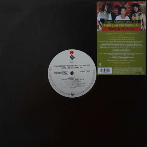 Cover Ziggy Marley And The Melody Makers - Free Like We Want 2 B (12, Single) Schallplatten Ankauf