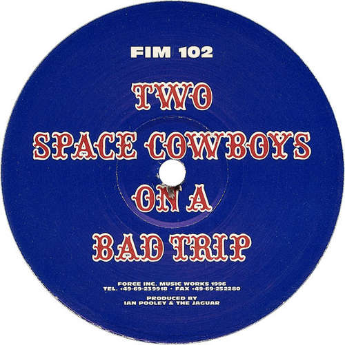 Cover Ian Pooley & The Jaguar* - Two Space Cowboys On A Bad Trip (12) Schallplatten Ankauf