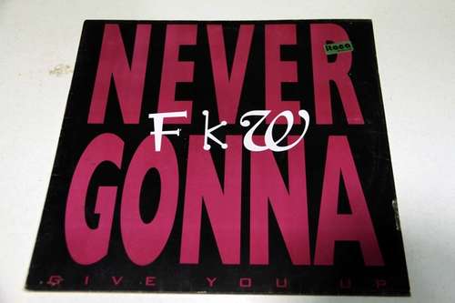 Cover Never Gonna (Give You Up) Schallplatten Ankauf