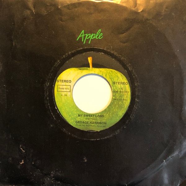 Cover George Harrison - My Sweet Lord / Isn't It A Pity (7, Single) Schallplatten Ankauf