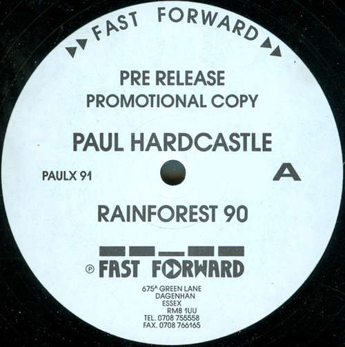 Cover Paul Hardcastle - Rainforest 90 (12, Promo) Schallplatten Ankauf