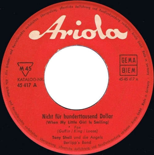 Cover Tony Shell - Nicht Für Hunderttausend Dollar / Daisy-Schieß Nicht Mit Dem Colt (7, Single) Schallplatten Ankauf