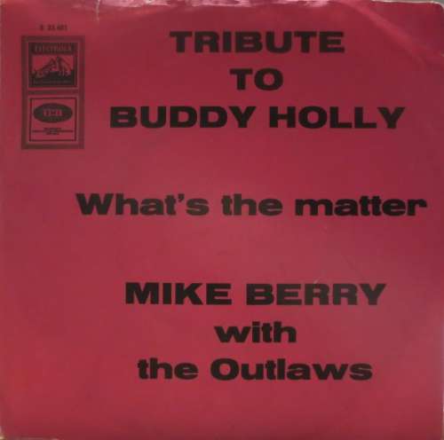 Cover Mike Berry With Outlaws, The (3) - Tribute To Buddy Holly (7, Single) Schallplatten Ankauf