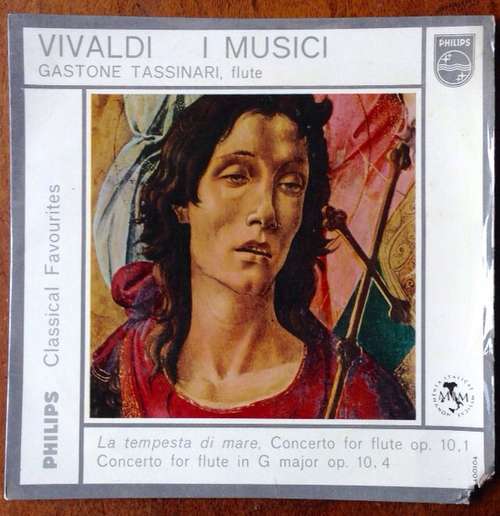 Cover Vivaldi*, I Musici, Gastone Tassinari - La Tempesta Di Mare, Concerto For Flute Op. 10,1 / Concerto For Flute In G Major Op. 10,4 (7) Schallplatten Ankauf