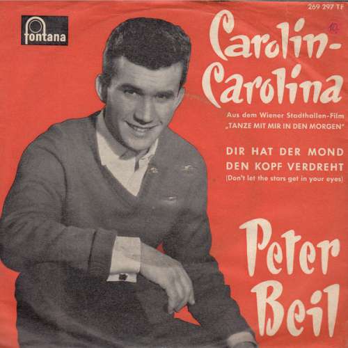 Cover Peter Beil - Carolin - Carolina (7, Single) Schallplatten Ankauf