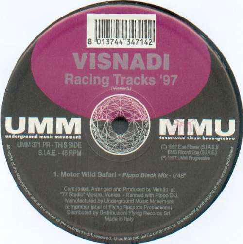 Cover Visnadi* - Racing Tracks '97 (12) Schallplatten Ankauf