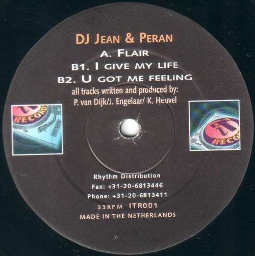 Cover DJ Jean & Peran - Flair (12) Schallplatten Ankauf