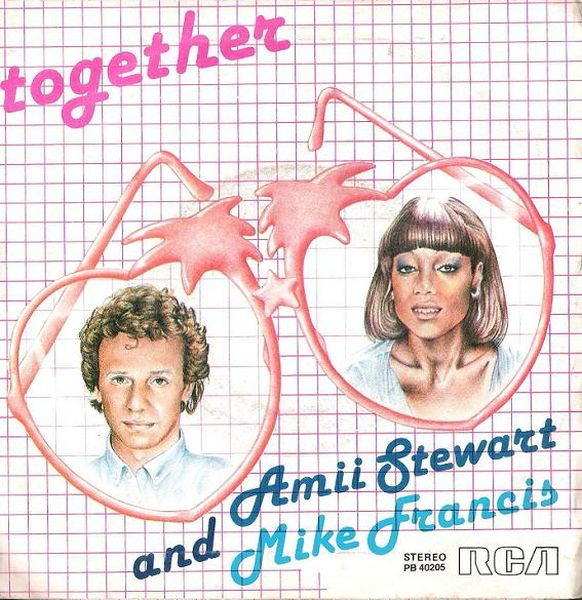 Cover Amii Stewart And Mike Francis - Together (7, Single) Schallplatten Ankauf