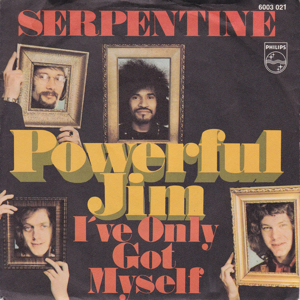 Cover Serpentine (2) - Powerful Jim (7, Single, Mono) Schallplatten Ankauf