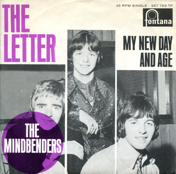 Cover The Mindbenders - The Letter (7, Single, Mono) Schallplatten Ankauf