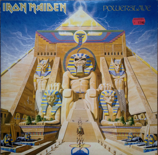 Cover Iron Maiden - Powerslave (LP, Album) Schallplatten Ankauf