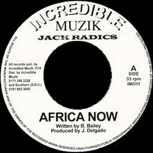 Cover Jack Radics - Africa Now (7) Schallplatten Ankauf