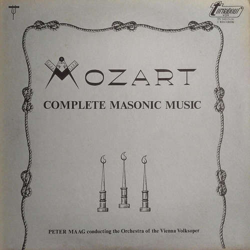Cover Mozart*, Peter Maag Conducting The Orchestra Of The Vienna Volksoper* - Complete Masonic Music (2xLP, Album) Schallplatten Ankauf