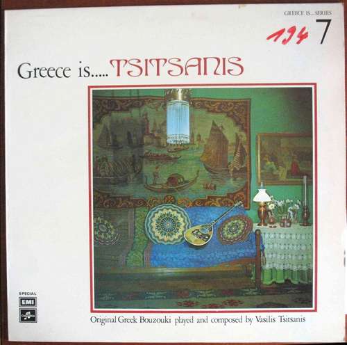 Cover Vassilis Tsitsanis* - Greece Is .... Tsitsanis (LP) Schallplatten Ankauf