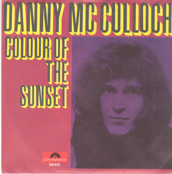 Cover Danny McCulloch* - Colour Of The Sunset (7, Single) Schallplatten Ankauf