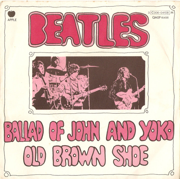 Cover zu The Beatles - The Ballad Of John And Yoko / Old Brown Shoe (7, Single) Schallplatten Ankauf