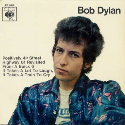 Cover Bob Dylan - Positively 4th Street (7, EP) Schallplatten Ankauf