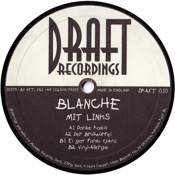 Cover Blanche - Mit Links (12) Schallplatten Ankauf