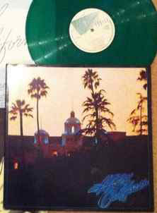 Cover Eagles - Hotel California (LP, Album, Gre) Schallplatten Ankauf
