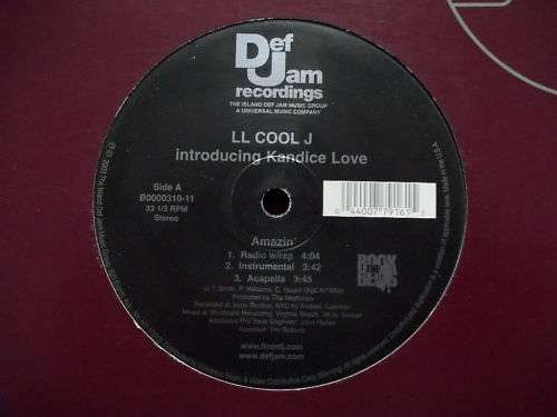 Cover LL Cool J Introducing Kandice Love - Amazin' / Born To Love You (12) Schallplatten Ankauf