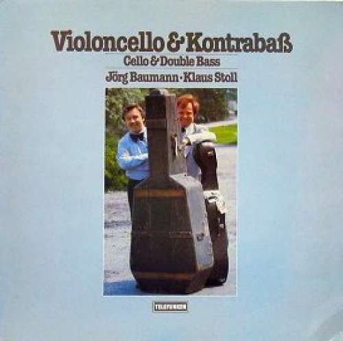 Cover Jörg Baumann & Klaus Stoll - Violoncello & Kontrabaß (Cello & Double Bass) (LP) Schallplatten Ankauf