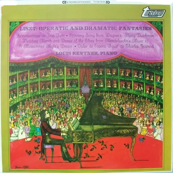 Cover Liszt*, Louis Kentner - Operatic And Dramatic Fantasies (LP) Schallplatten Ankauf